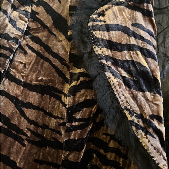 Vintage Y2K Alberto Makali Brown and Black Blazer with Swarovski stones - Picture 7 of 9